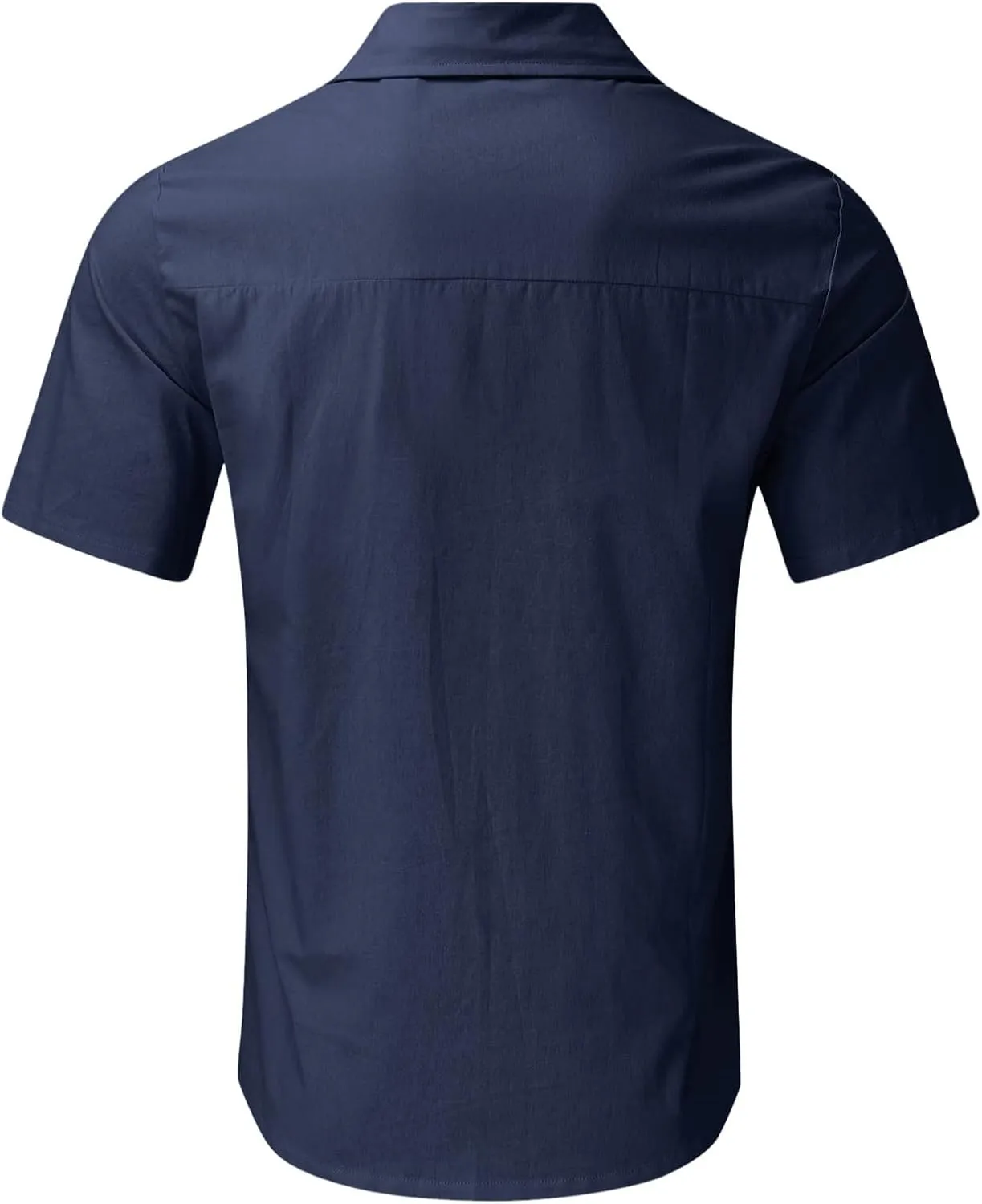 Men's Hawaiian Short Sleeve Shirts Summer Casual Button Down Shirts Lightweight Holiday Beach Loose Fit Hiipie Shirt
