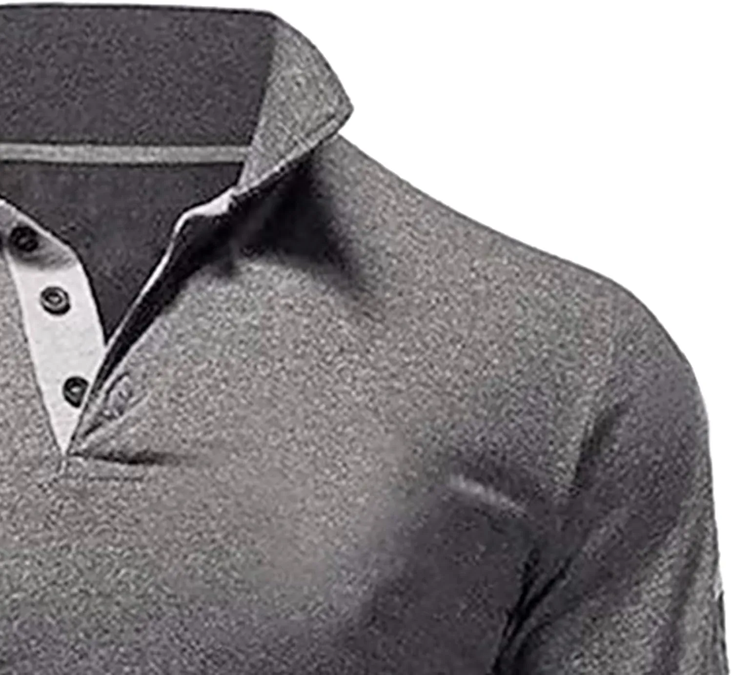 Mens Knit Polo Shirts Short Sleeve Casual Polo Sweaters Shirt Button V Neck Lapel Collared Sweater Cotton Basic Tees