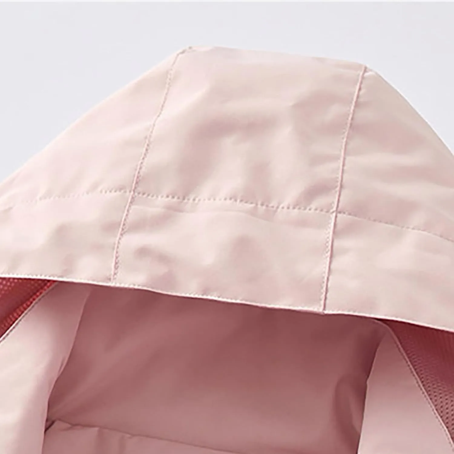 Men's Lightweight Comfy Casual Jacket Loose Fitted Color Blocking Outdoor Fall Long Sleeved Hooded Camping Jackets