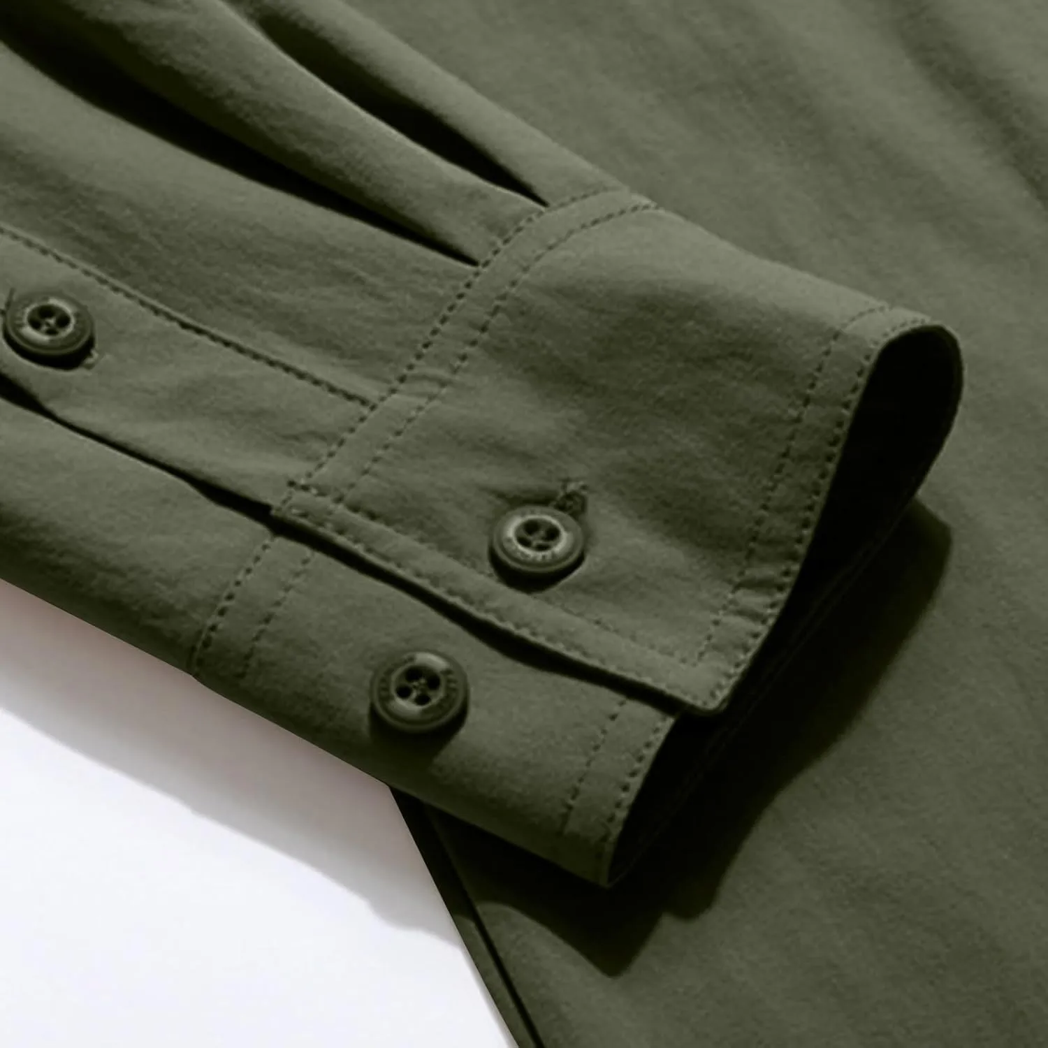 Mens Military Shirts Lightweight Tactical Work Shirt Cotton Button Cargo Shirt Loose Fit Outdoor Hiking Fishing Shirt