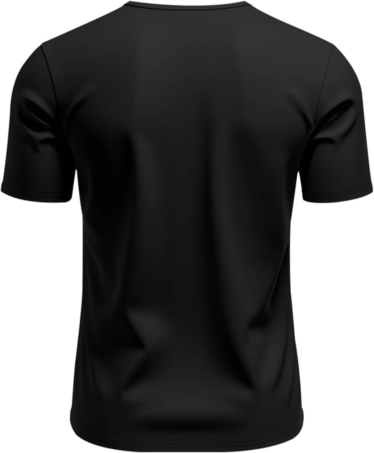 Men's Short Sleeve T-Shirt : Super Soft Premium Fabric Loose Fit Comfortable Work Tees