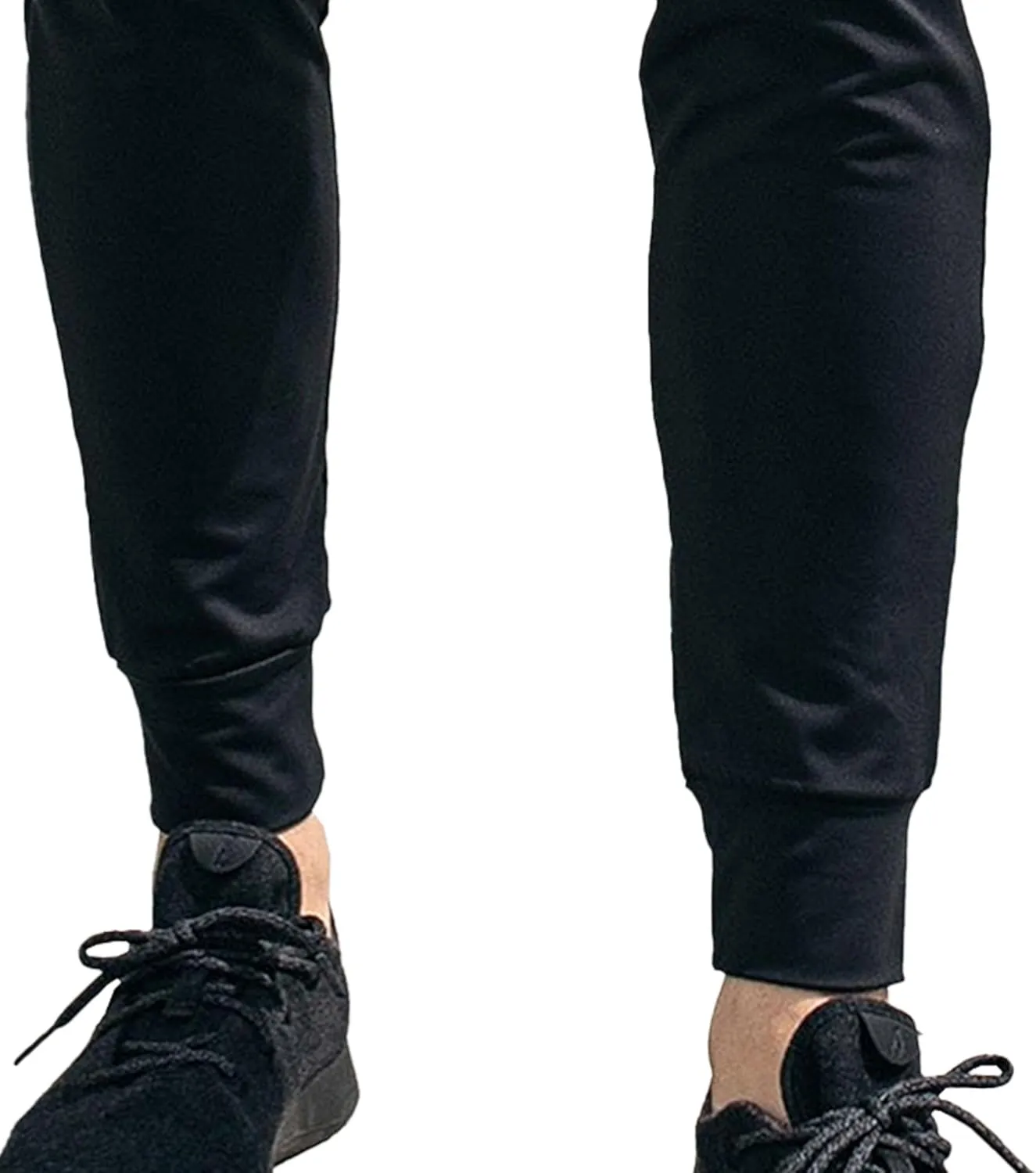 Men's Soft Stretch Outdoor Joggers Cotton Sweatpants with Pocket Lightweight Athletic Track Pants