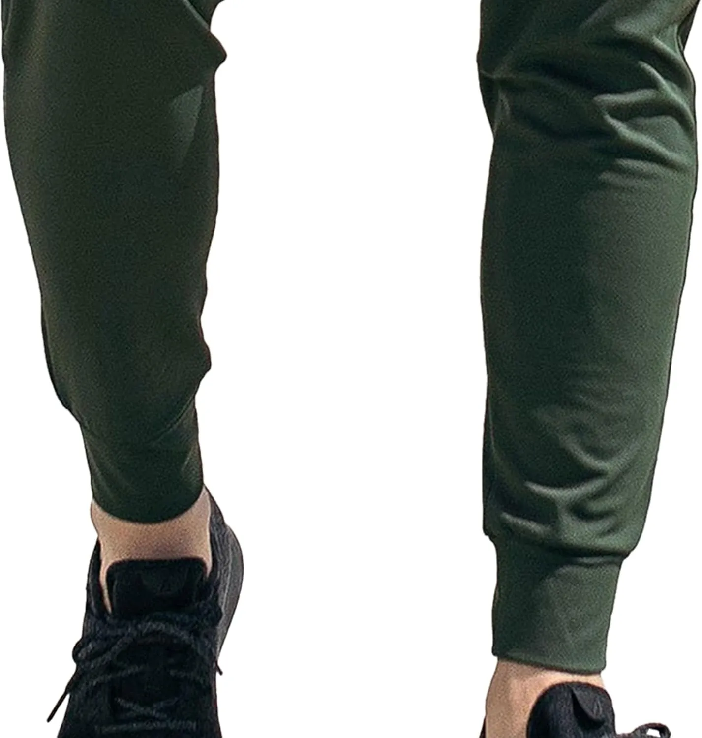 Men's Soft Stretch Outdoor Joggers Cotton Sweatpants with Pocket Lightweight Athletic Track Pants