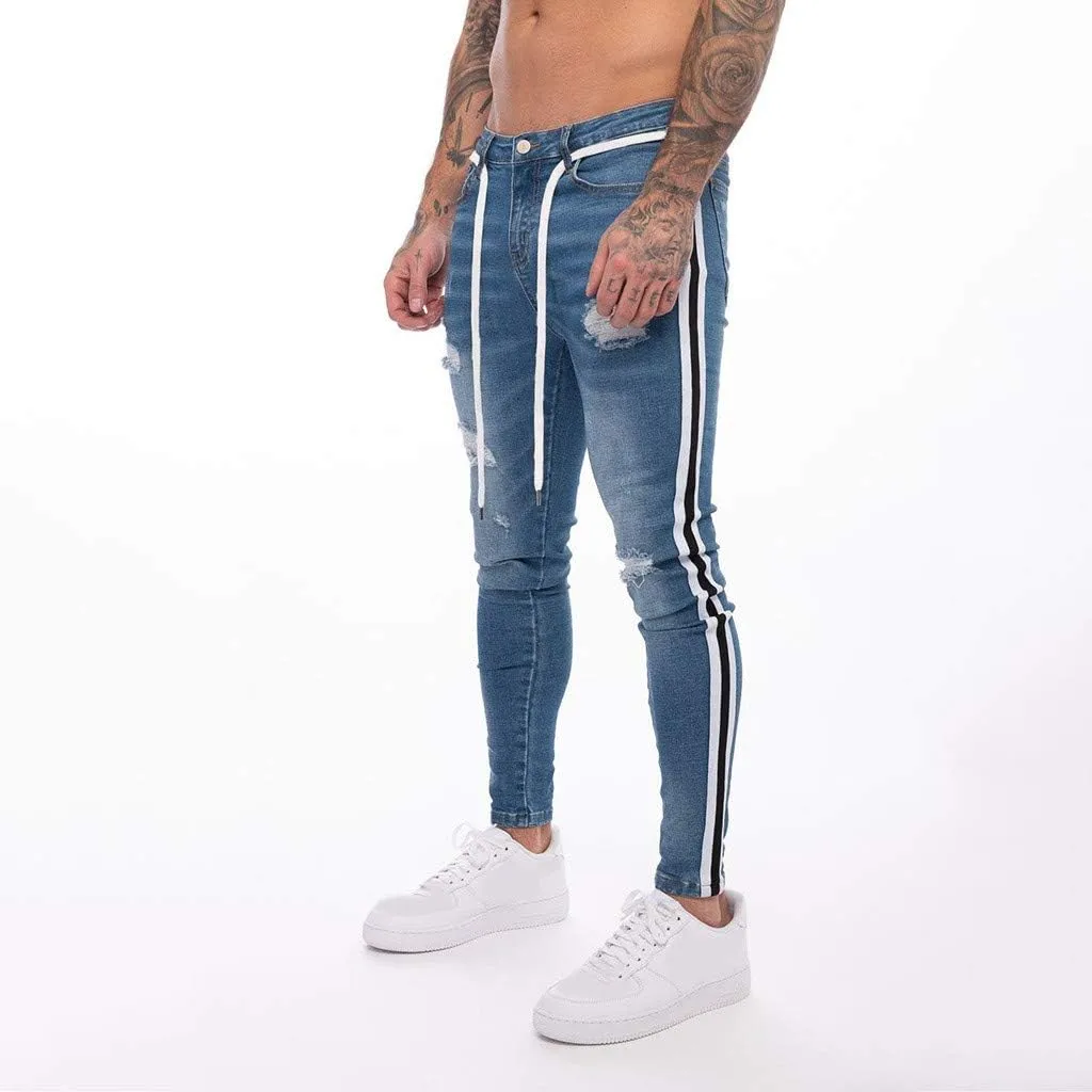 Men's Y2K Jeans Vintage Hip Hop Style Denim Pants Fashion Big Relaxed Fit Straight Leg Jeans Baggy Wide Leg Pants