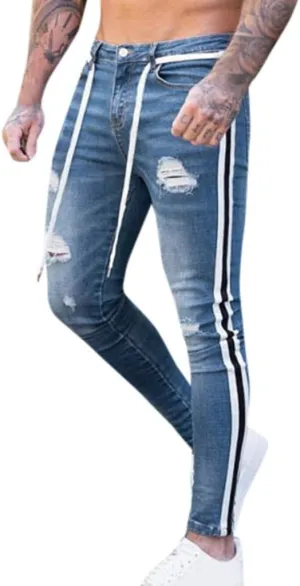 Men's Y2K Jeans Vintage Hip Hop Style Denim Pants Fashion Big Relaxed Fit Straight Leg Jeans Baggy Wide Leg Pants