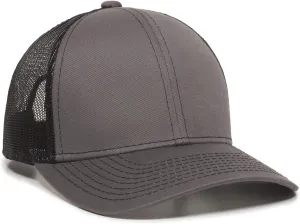 Outdoor Cap Structured Mesh Back Trucker Cap