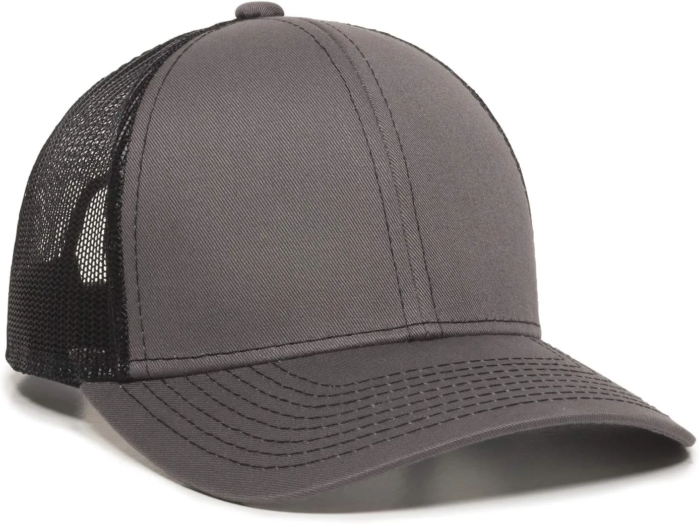 Outdoor Cap Structured Mesh Back Trucker Cap