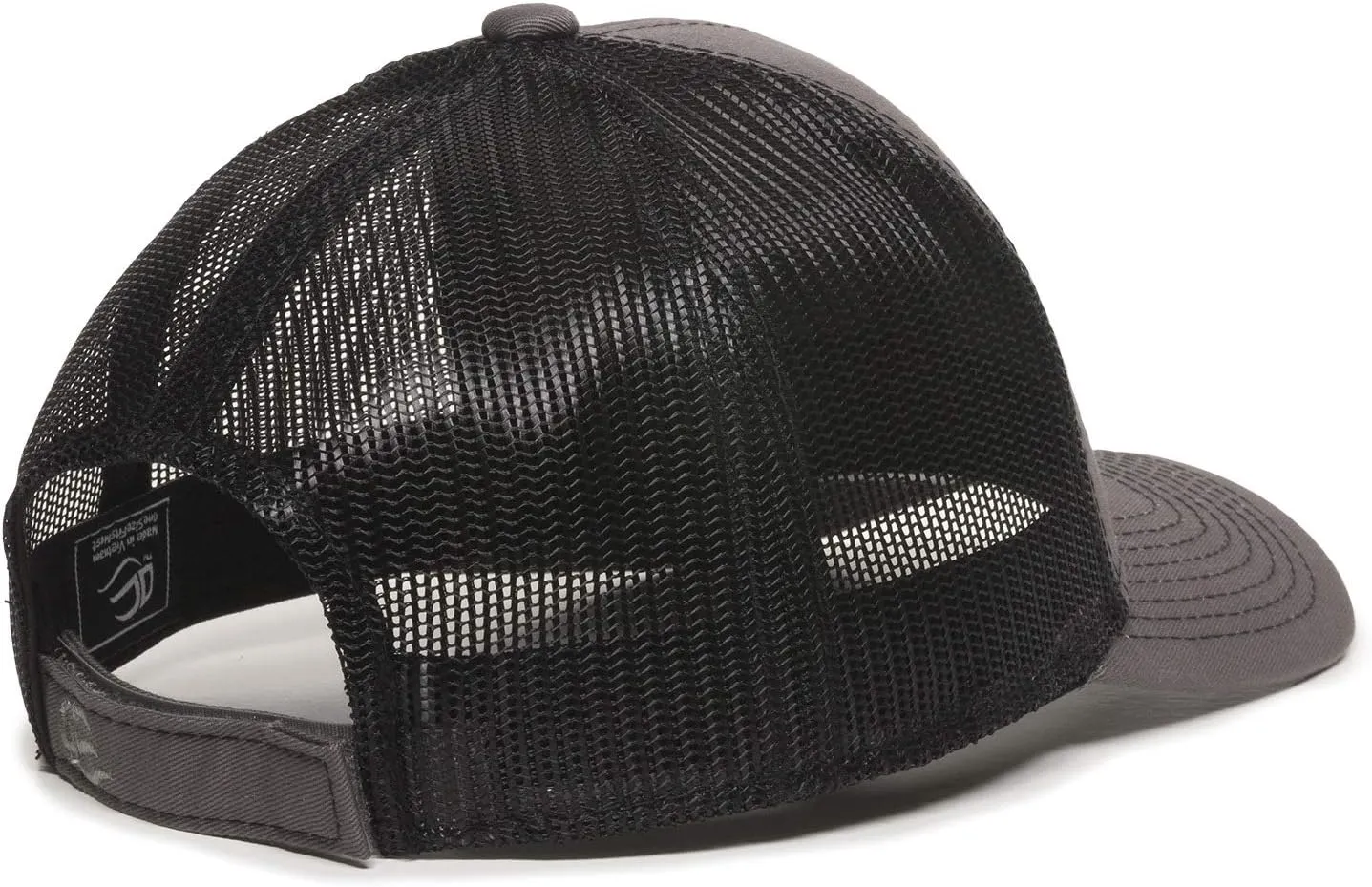 Outdoor Cap Structured Mesh Back Trucker Cap