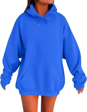 Oversized Hoodies for Women Cute Sweatshirts Long Sleeve Comfy Casual Basic Pullover Tops 2024 Fall Fashion Outfits