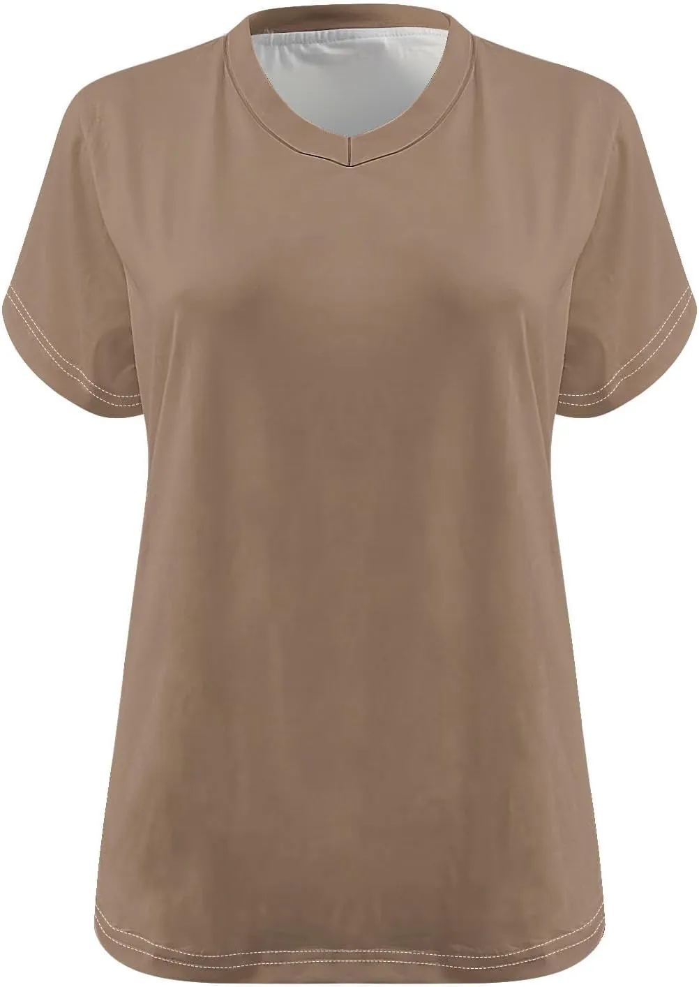 Plus Size Oversized T Shirts Women Fahsion V Neck Short Sleeve Drop Shoulder Tshirt Casual Summer Tunic Tops