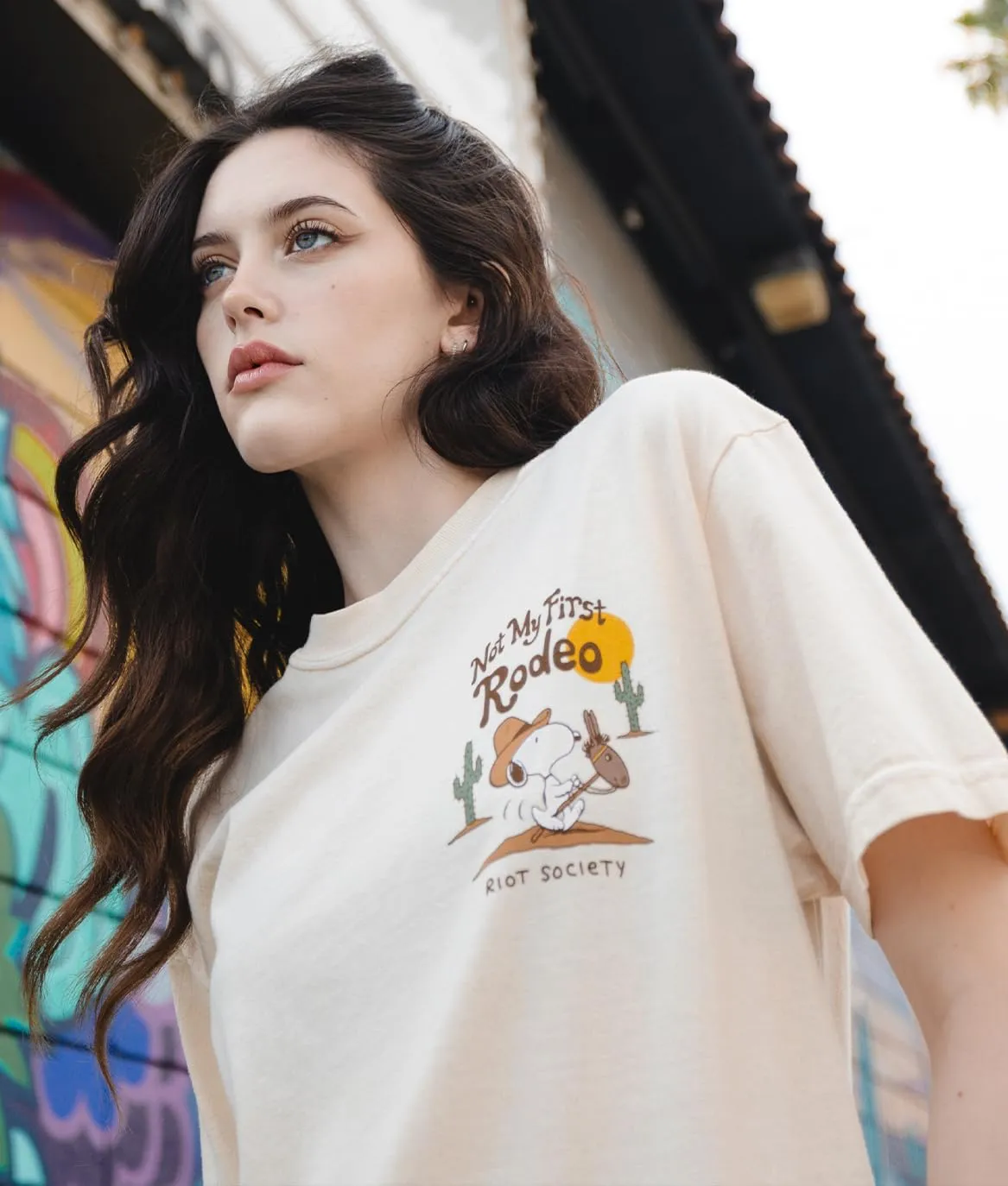 Riot Society Womens Short Sleeve Graphic Fashion T-Shirts