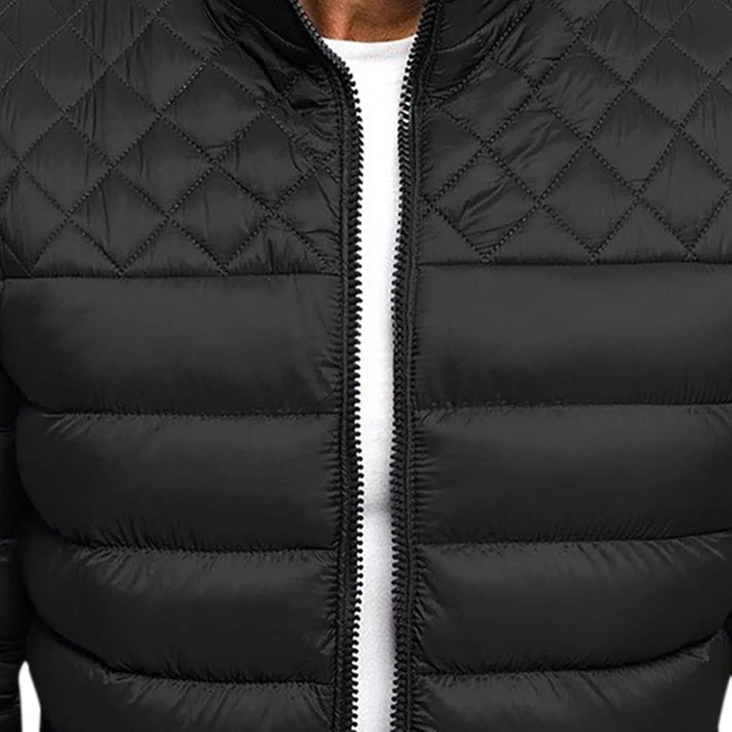 SHOPESSA Mens Lightweight Puffer Jackets Warm Packable Down Jacket Mens Winter Clothes Fashion 2023 Cold Weather Outfits