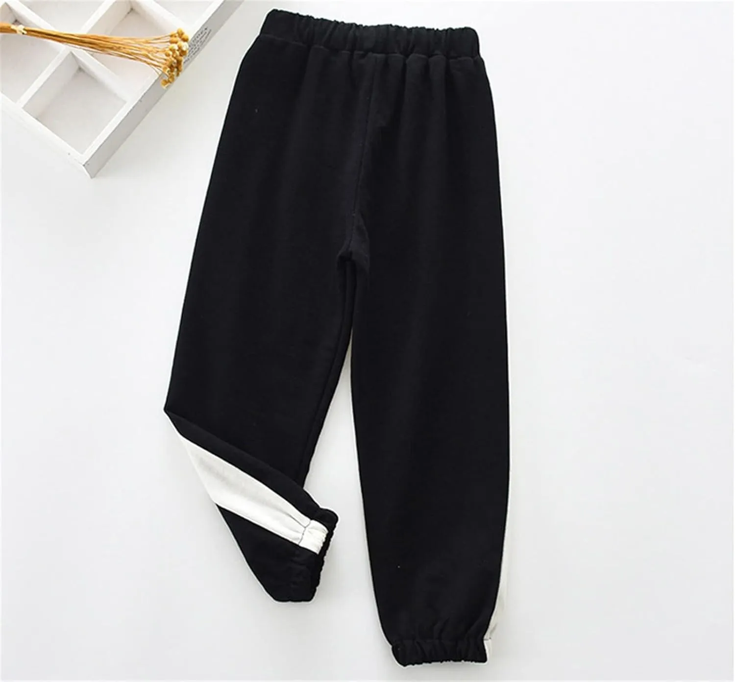 Toddler Boys Girl's Sweatpants Elastic Waist Long Sports Jogger Pants Athletic Pants Kids Street Hip Hop Pants