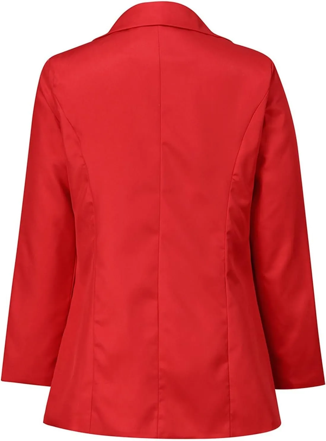 Women Blazers Fashion Casual Open Front Suit Jackets Fashion Work Office Jacket Solid Lapel Outerwear with Pockets