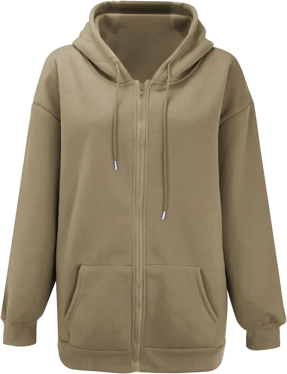 Women Solid Basic Letter Loose Hoodie Ladies Women Hooded Print Round Neck Long Sweatshirts Fall Outfits Oversized