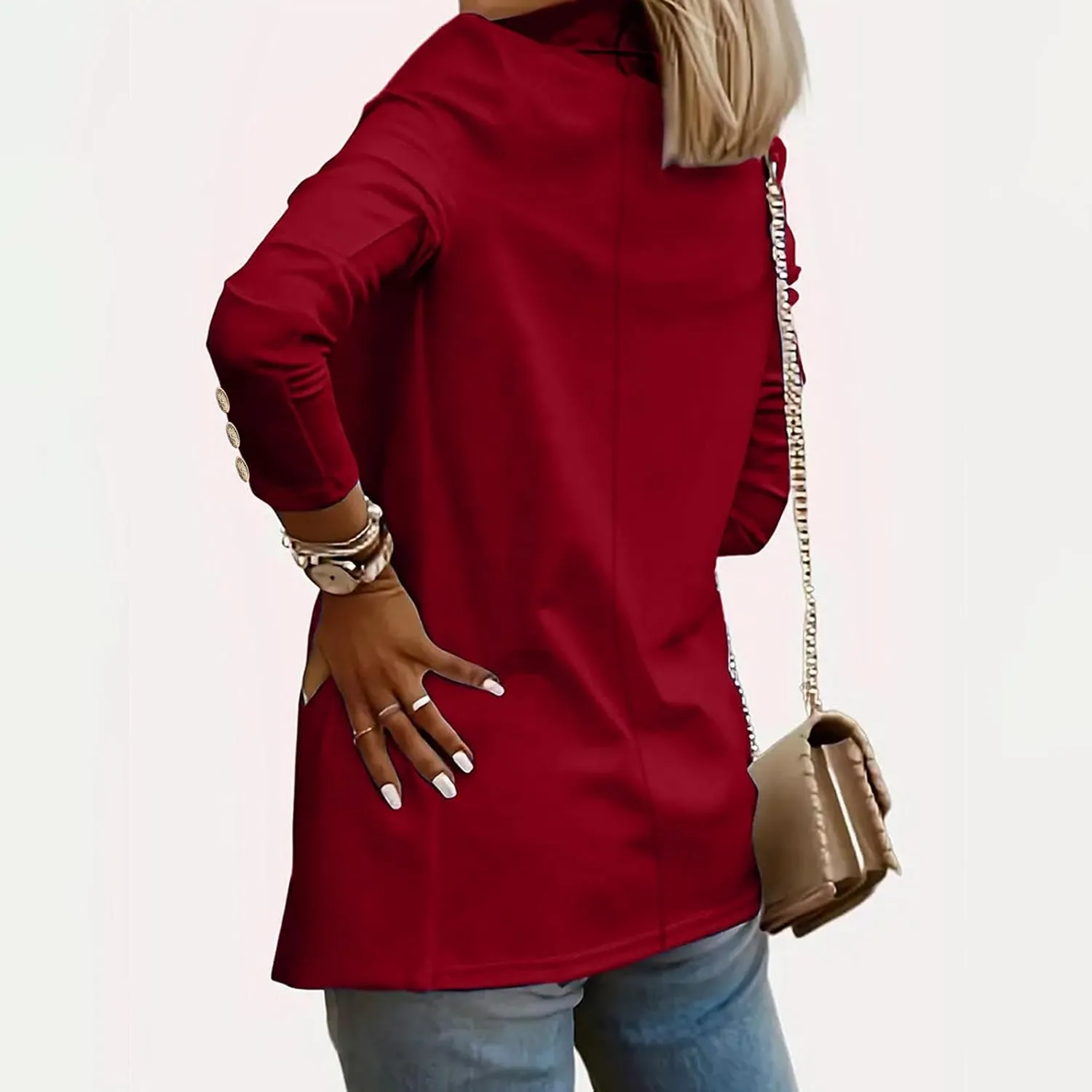 Womens Blazer Open Front Cardigan Work Suit Lapel Collar Work Office Jackets Blazer Business Office Attire