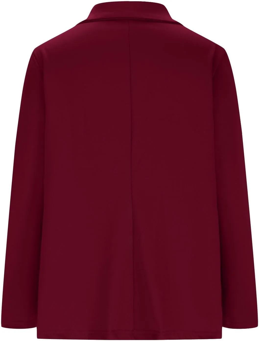 Womens Blazer Open Front Cardigan Work Suit Lapel Collar Work Office Jackets Blazer Business Office Attire