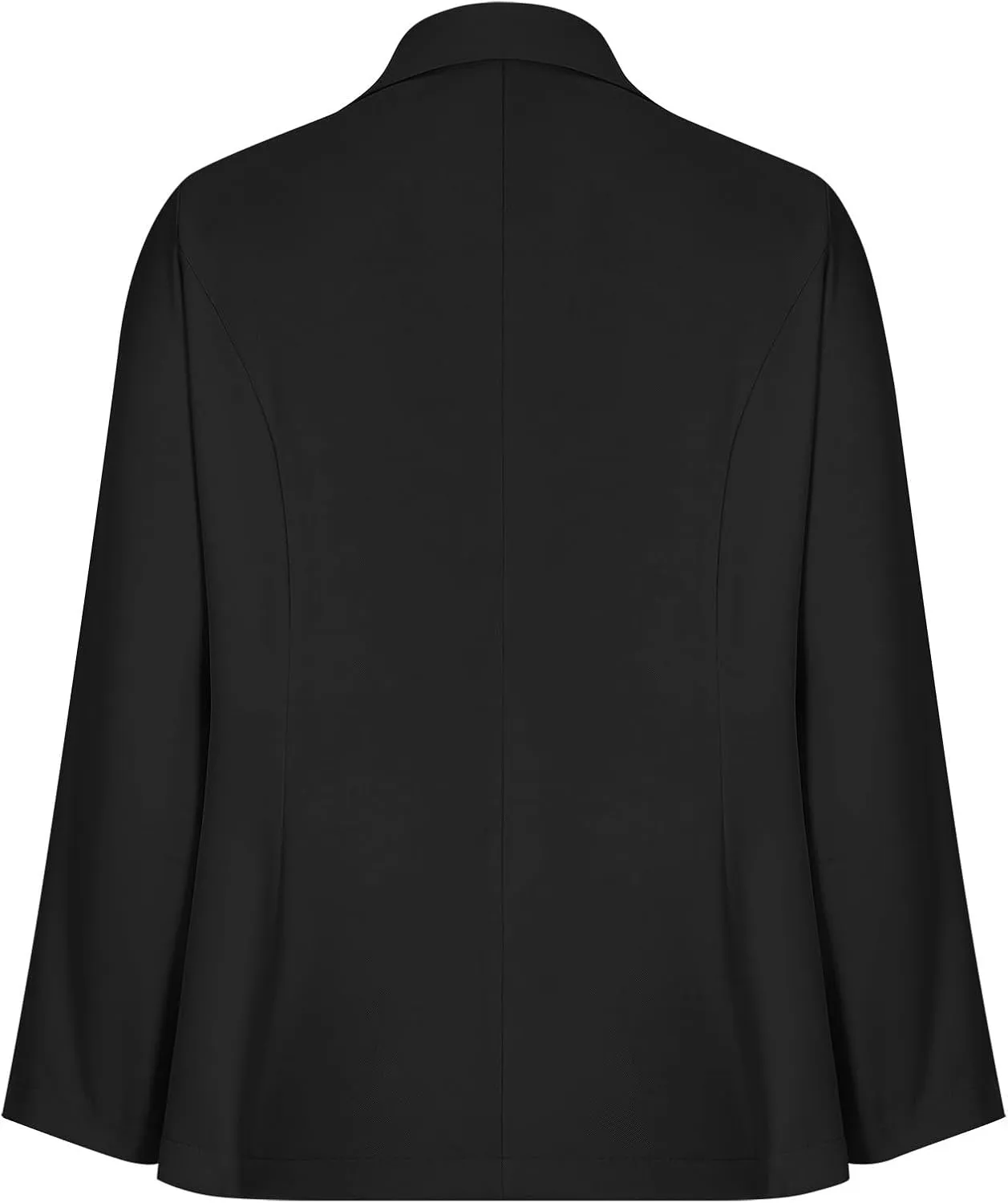 Womens Business Casual Blazers Button Open Front Long Sleeve Outfits Lightweight Work Office Jackets with Pockets