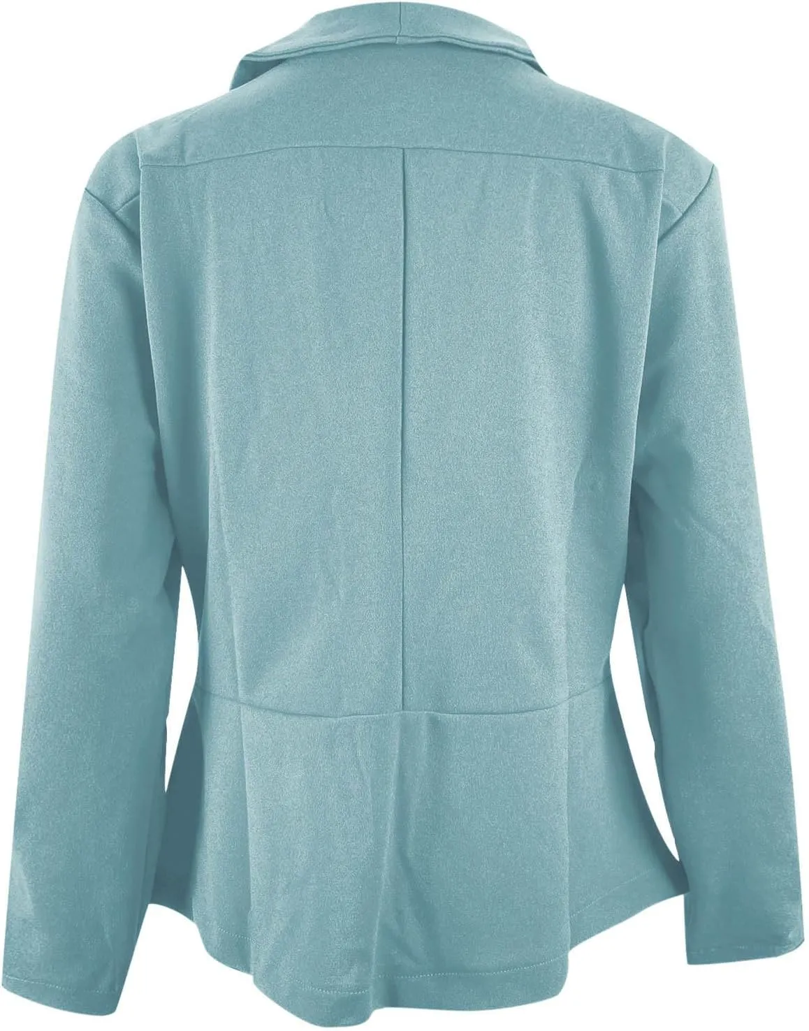 Women's Casual Blazer Trendy Casual Cropped Long Sleeve Blazer Jackets Elegant Open Front Work Office Cardigan