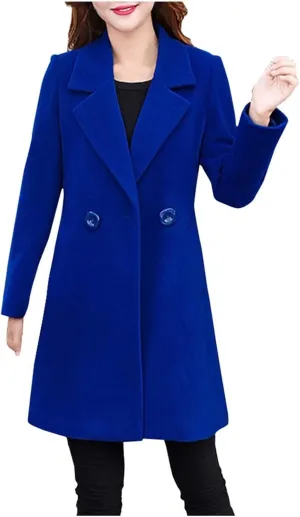 Womens Hooded Trench Coat Winter Lightweight Waterproof Rain Jacket Outdoor Button Down Oversized Windbreaker Outwear