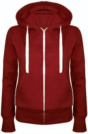 Womens Lightweight Hoodie Fall Casual Drawstring Zip Up Pockets Hooded Jackets Solid Color Basic Cotton Sweatshirts
