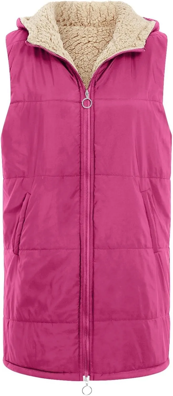 Women's Puffer Jacket Quilted Lightweight Packable Down Parka Oversized Long Padding Jacket Light Warm Hooded Jacket