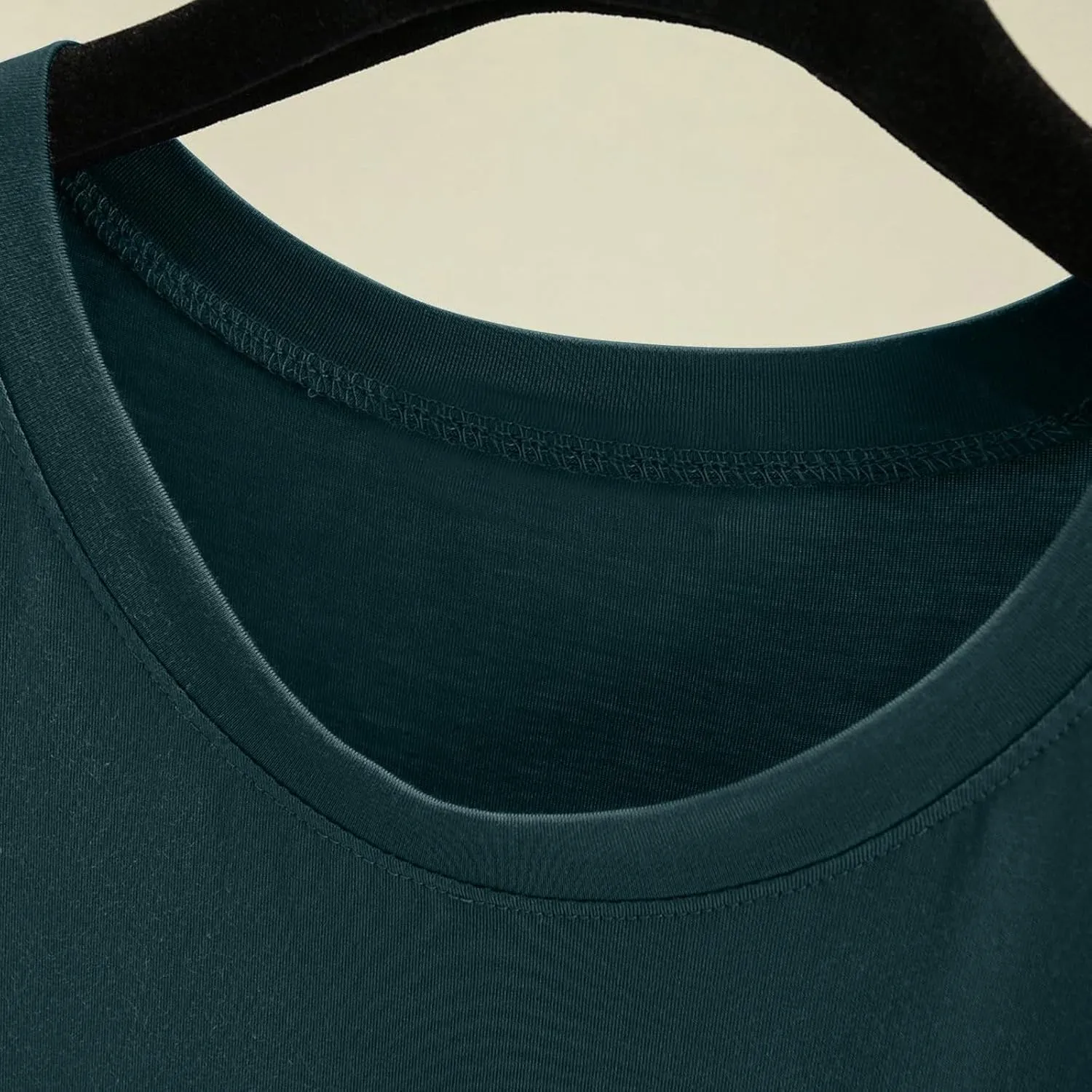 Womens Short Sleeve T Shirts Crewneck Summer Trendy 2025 Solid Basic Tee Tops Casual Summer Loose Fit Shirts