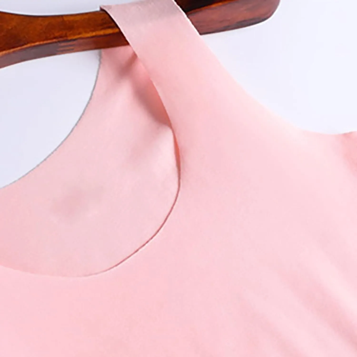Women's Tank Top Summer Seamless Cooling Silk Undershirt Sleeveless Functional Shirt for Yoga, Sports & Everyday Use