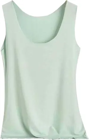 Women's Tank Top Summer Seamless Cooling Silk Undershirt Sleeveless Functional Shirt for Yoga, Sports & Everyday Use