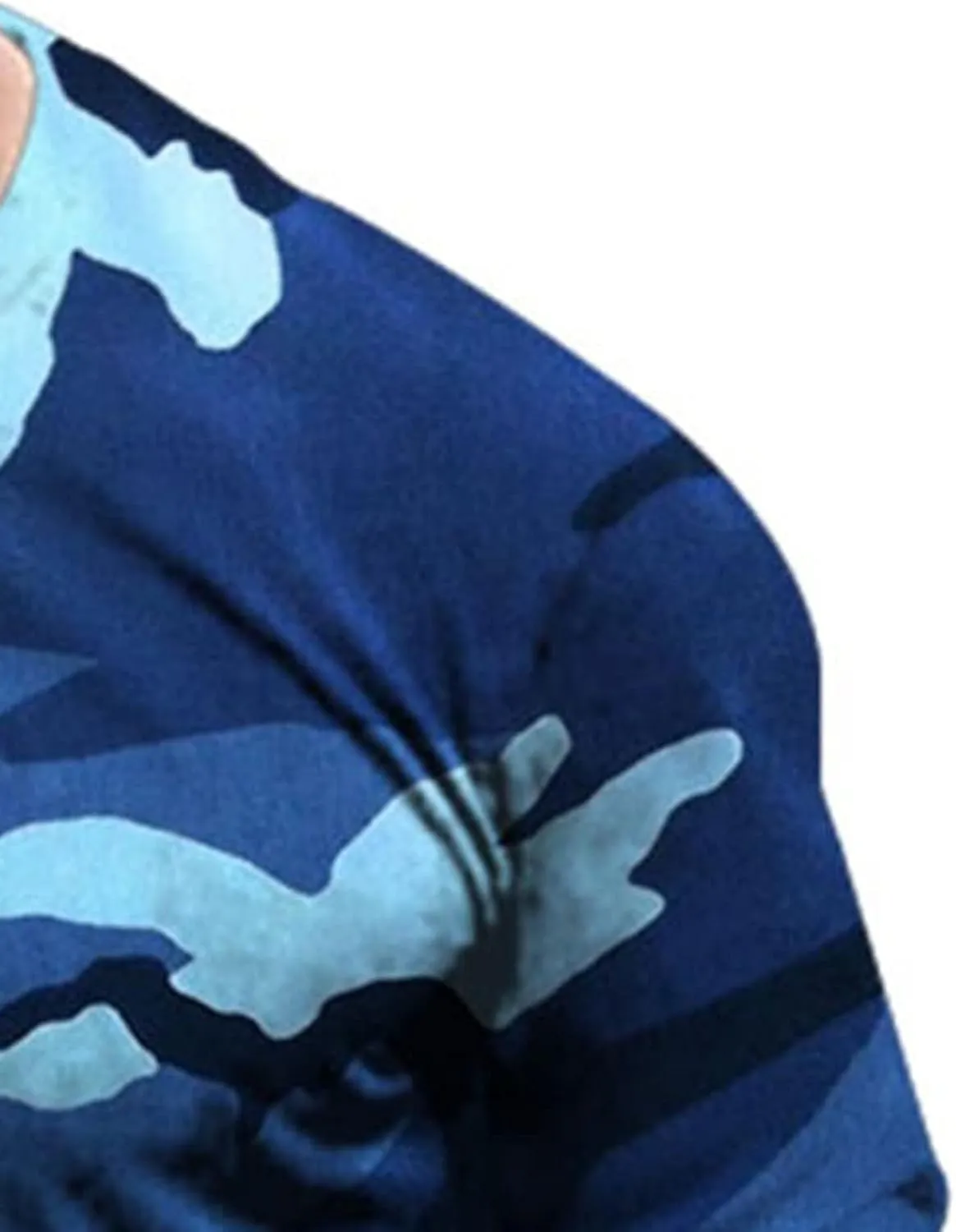 Work Out Athletic Tshirts for Man Fall Summer Long Sleeve Boat Neck 3D Digital Print Camo Tops Shirt Man 2025