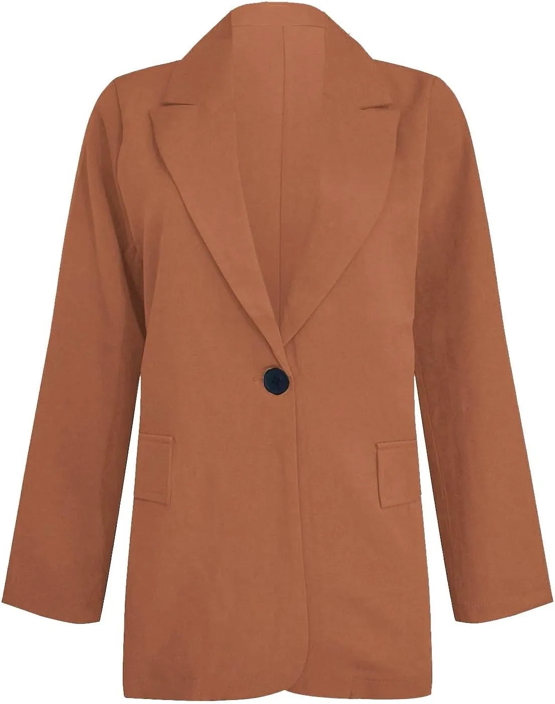 Work Outfits for Women Office Womens Casual Blazer 3/4 Sleeve Open Front Ruffle Work Office Cardigan Suit Jacket