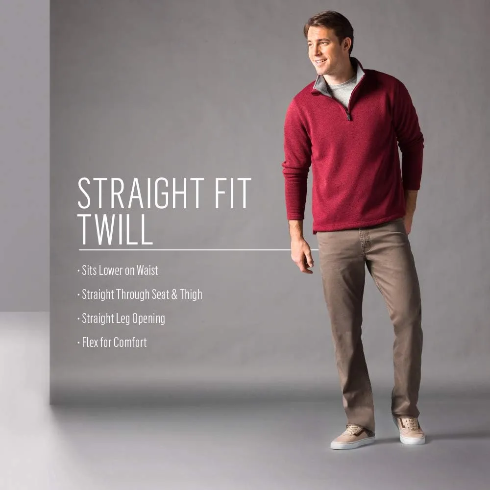Wrangler Authentics Men's Straight Fit Twill Pant