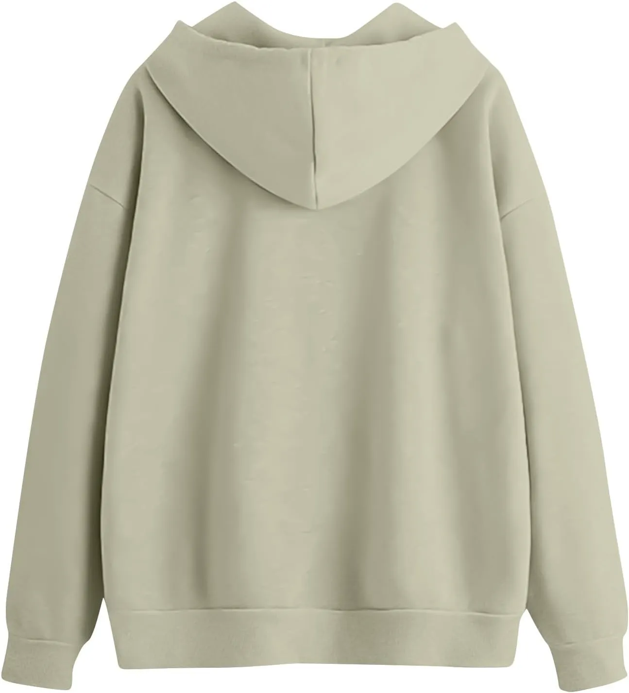 XIAXOGOOL Mens Zip Up Hoodies Sweatshirt Women Unisex Soild Basic Hooded Sweatshirt Couple Fleece Jacket Outwear With Pocket