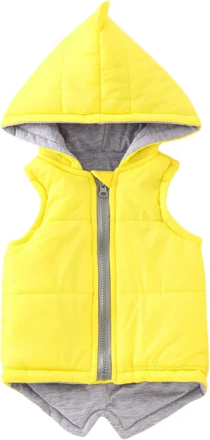 Youth Boy Jackets Baby Outerwear Girls Boys Coat Kids Hooded Winter Vest Dinosaur Toddler Jacket Boys Down Coat Size 12